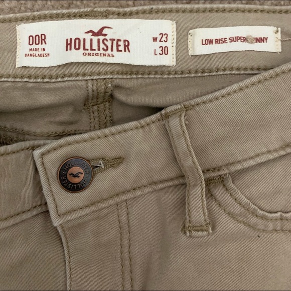Hollister Tan Jeans - Picture 3 of 4